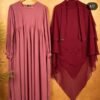 Ruhani borka and hijab set
