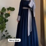 Navy Blue Borka