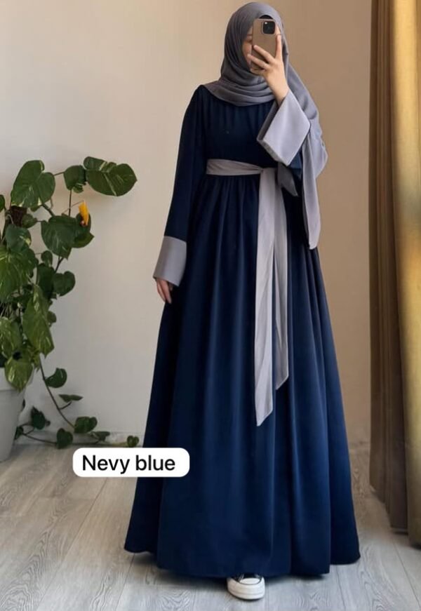 Navy Blue Borka