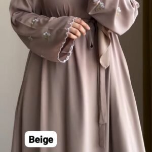 Casual Embroidery borka (2) Beige Casual Embroidery borka