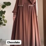 Chocolate Embroidery koti Borka