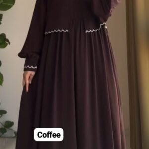 Coffee Embroidery koti Borka